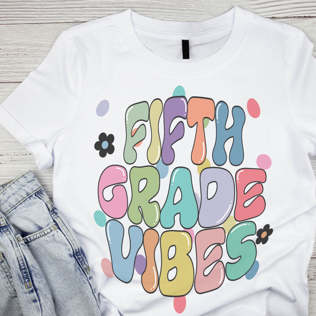 Grade School Vibes Short Sleeve T-Shirt