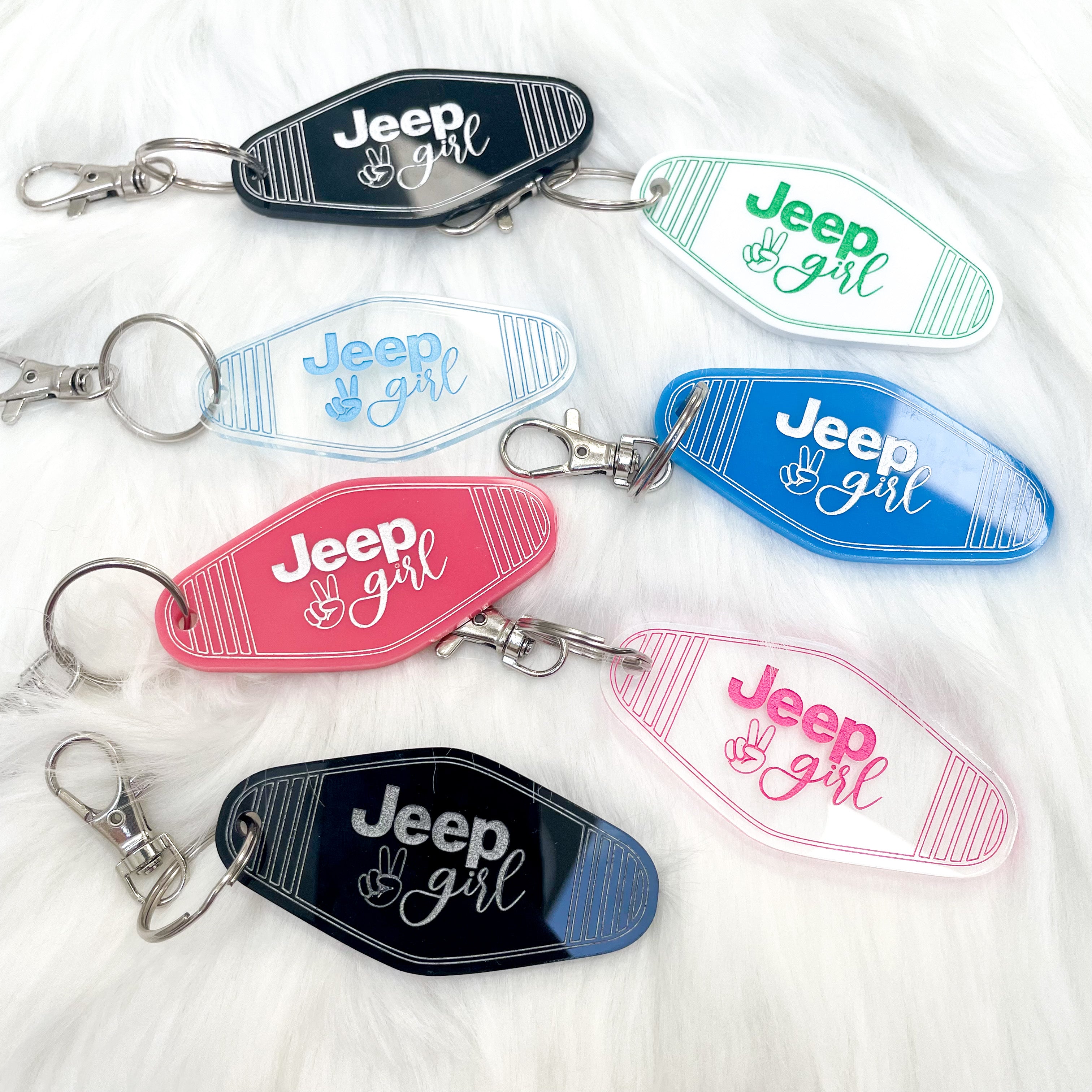 Jeep 2025 girl keychain